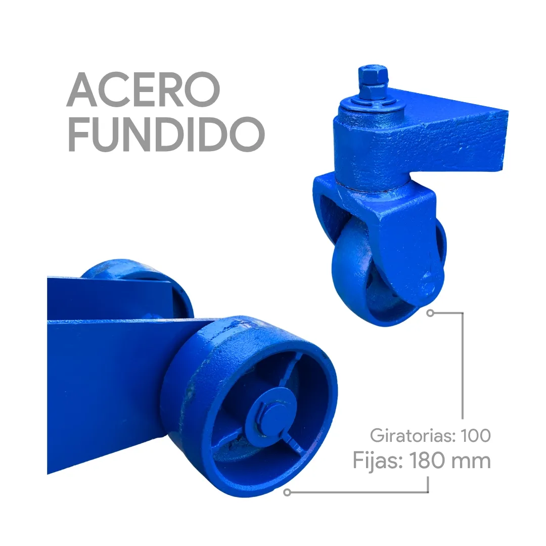 Crique carrito hidráulico 15 toneladas - Imagen 4