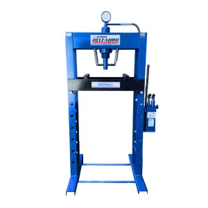 Prensa Hidráulica Manual/Bomba Doble 30tn Pie 4 columnas Liviana