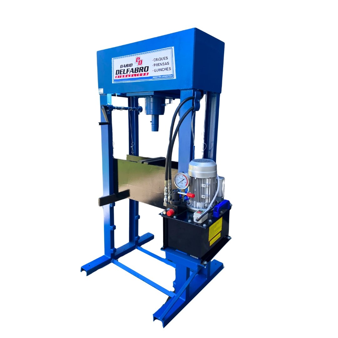 prensa hidráulica motorizada