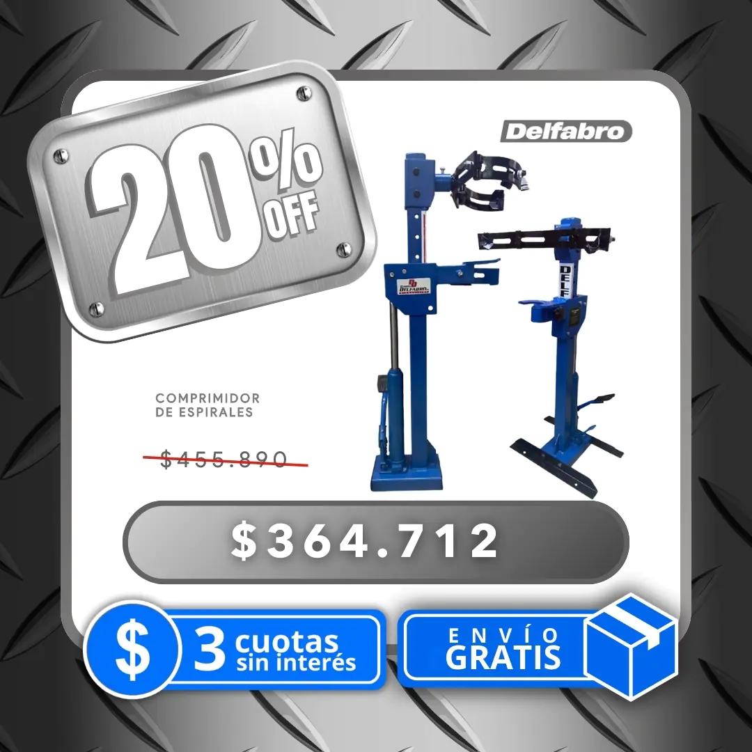 Comprimidor Hidráulico de Espirales