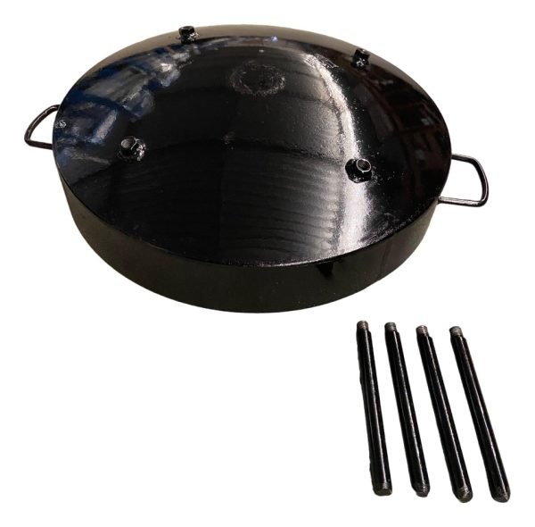 Disco Arado Cocinar Con Tapa Y Patas Desmontable 52cm O - Imagen 5