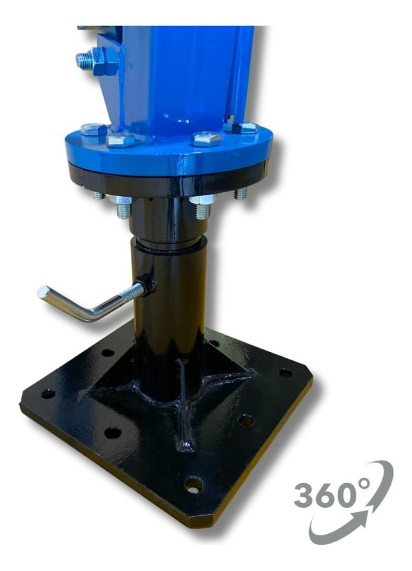 Guinche Pluma Giratorio Manual Grua 450kg P/camioneta - Imagen 4