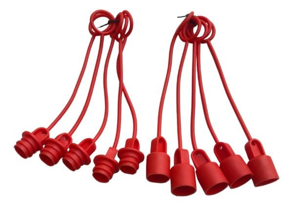 Tapón Goma / Pvc P/acoples Hidráulicos 1/2 - 10 Unidades - Imagen 5