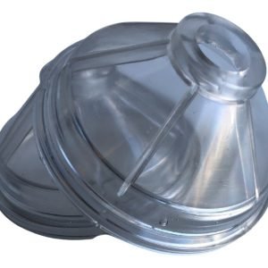 Vaso Colector Plástico Filtro De Aire Tractor Cónico Común