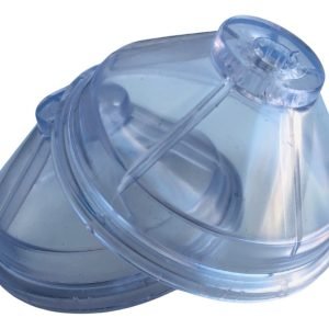 Vaso Colector Plástico Filtro Aire Tractor Cónico Especial