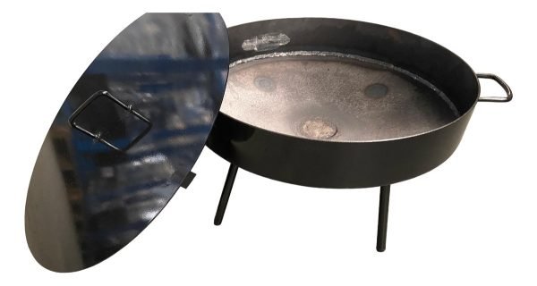 Disco Arado Cocinar Con Tapa Y Patas Desmontable 52cm O - Imagen 3