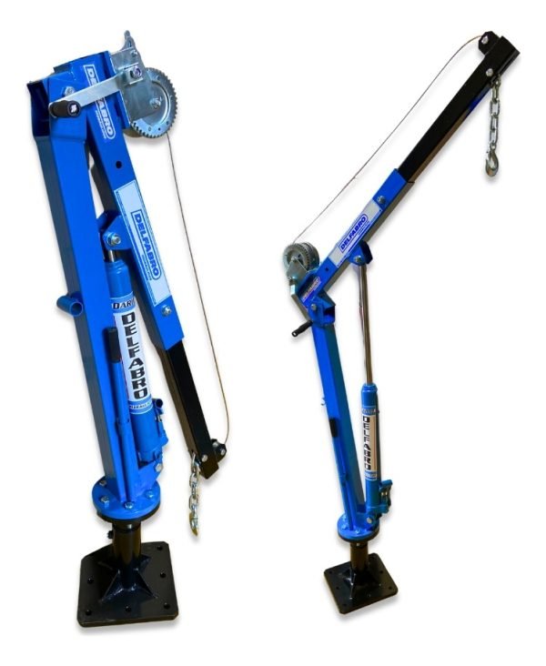 Guinche Pluma Giratorio Manual Grua 450kg P/camioneta - Imagen 2