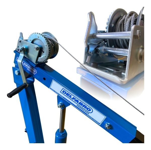 Guinche Pluma Giratorio Manual Grua 450kg P/camioneta - Imagen 3