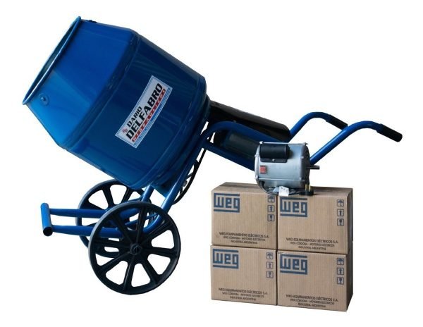 Motor Weg 1 Hp Para Hormigonera Monofasico - Envío Gratis - Imagen 4