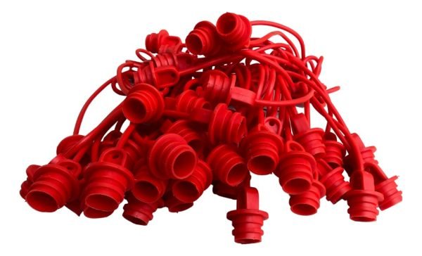 Tapon Hembra-macho 1/2 - Goma - Pack Mixto - 50 Unidades