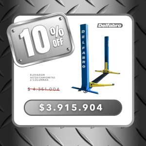 Elevador Hidraulico Auto 2 Columnas