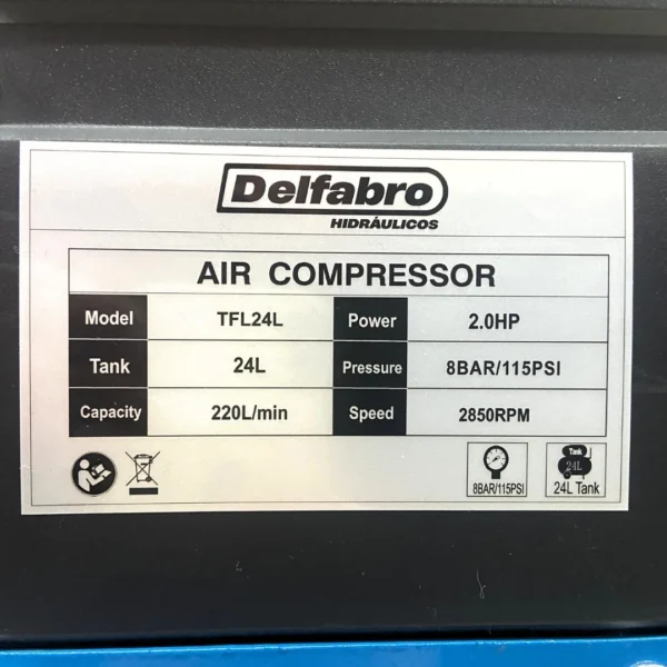 Compresor de Aire/Eléctrico 24 Litros - Imagen 10