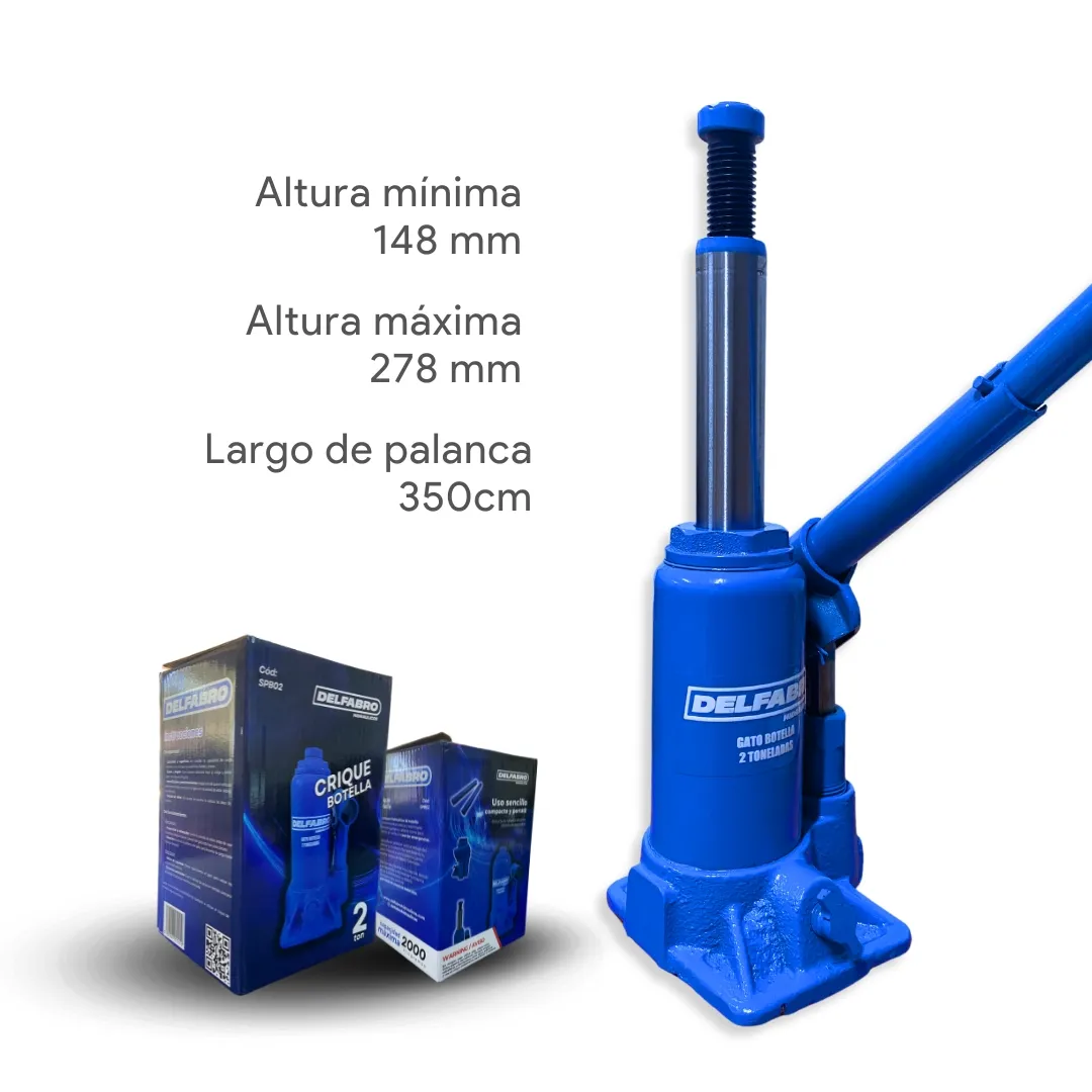 Prensa Banco 2 Col 15 Tn + Botella 2 Tn - Imagen 12