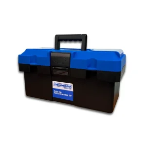 Caja De Herramientas Plástica 14" Con Bandeja