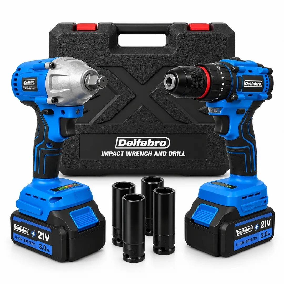 Taladro Atornillador y Llave de impacto 600 Nm – INALÁMBRICAS